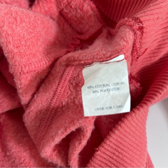 Peach/pink Abercrombie & Fitch hoodie size S - Picture 6 of 9